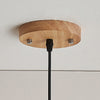 Trumpet Wood Art Pendant Light