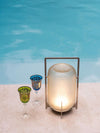 Black Twilight Lantern Table Lamp