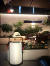 Black Twilight Lantern Table Lamp