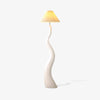 Twisted Pleated Floor Lamp