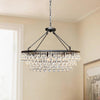 Unique Tiered Crystal Chandelier