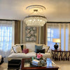 Unique Tiered Crystal Chandelier