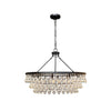 Unique Tiered Crystal Chandelier