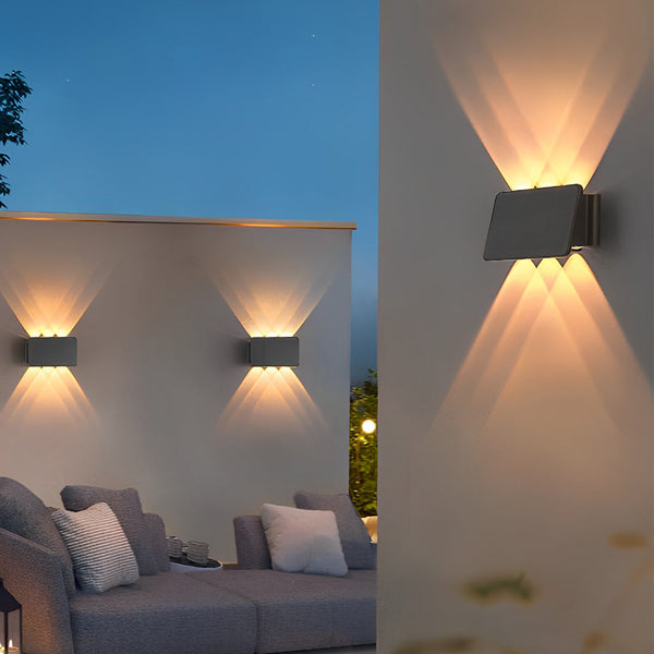 Up And Down Lights Solar Wall Lamp Li002302