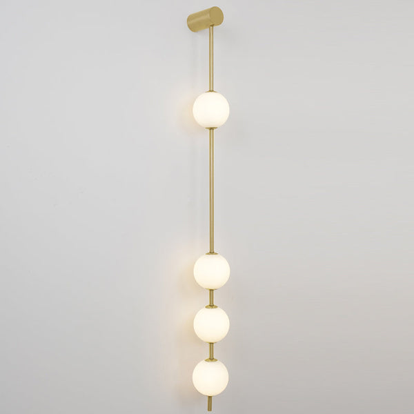 Vertical Balls Wall Lamp