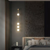 Vertical Balls Wall Lamp
