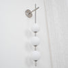 Vertical Globe Wall Lamp