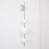 Vertical Globe Wall Lamp