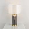 Vintage Leather Table Lamp