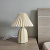 Vintage Pleated Table Lamp