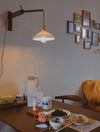 Walnut Telescopic Wall Lamp