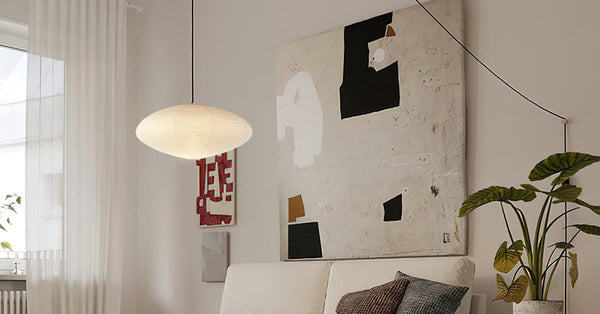 Rice Paper 15A Swag Lights