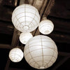 Washi Paper Pendant Swag Lamp
