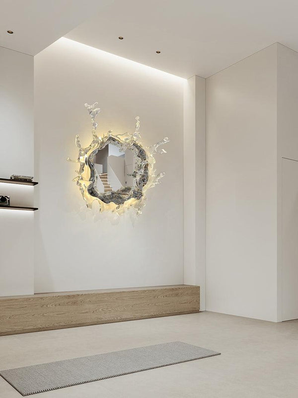 Water Drop Mirror Wall Lamp