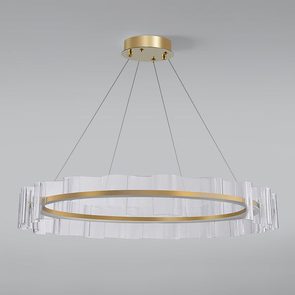 Water Wave Glass Chandelier