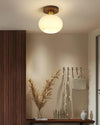 White Shell Ceiling Lamp