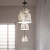 White Alabaster Pendant Light