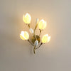 Porcelain Magnolia Wall Lamp