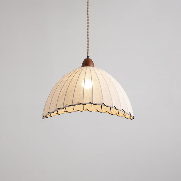 Wood And Fabric Series Pendant Lamp
