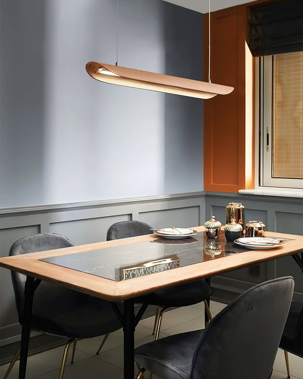 Wooden Boat LED Pendant Light