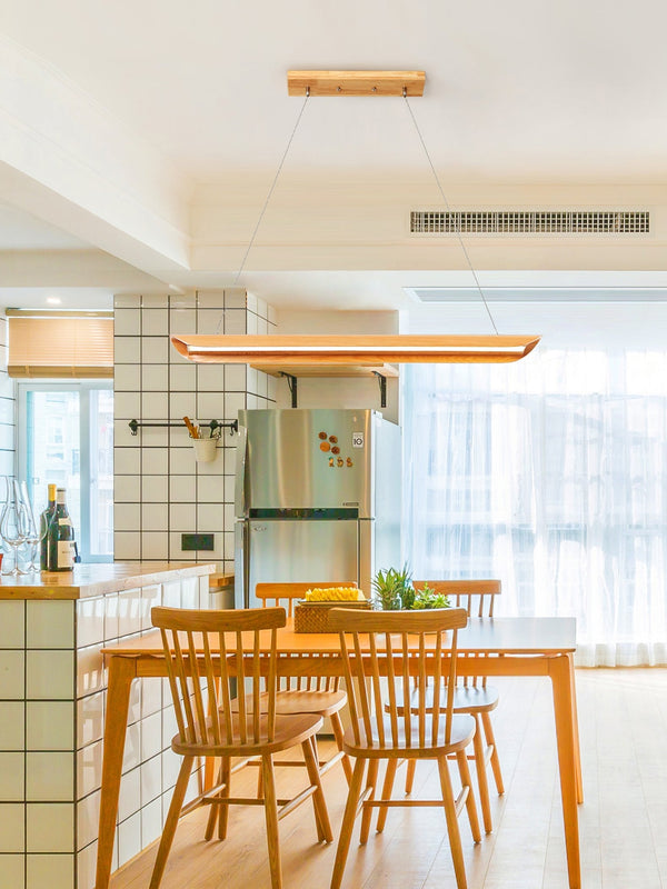 Wooden Boat LED Pendant Light