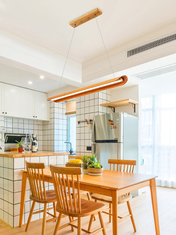 Wooden Boat LED Pendant Light