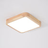 Wooden Geometric Ceiling Light