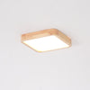 Wooden Geometric Ceiling Light