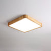 Wooden Geometric Ceiling Light