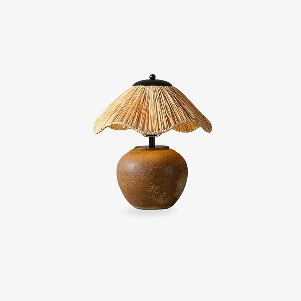 Woven Ceramic Table Lamp