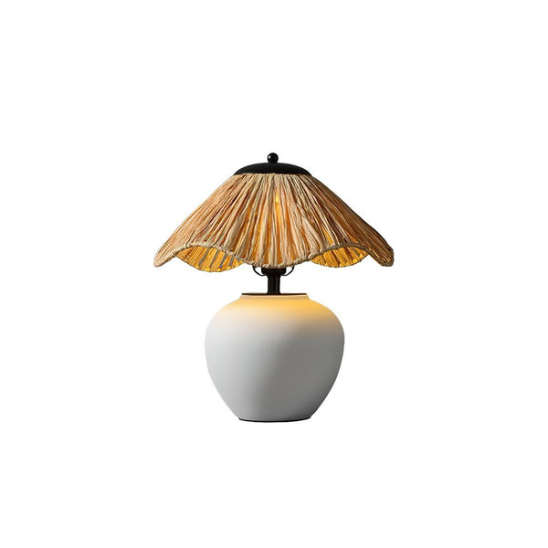 Woven Ceramic Table Lamp