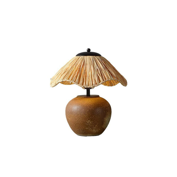 Woven Ceramic Table Lamp