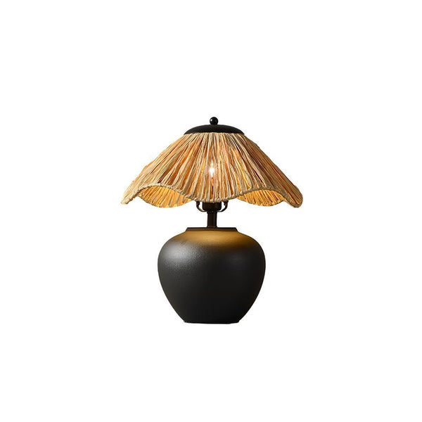 Woven Ceramic Table Lamp