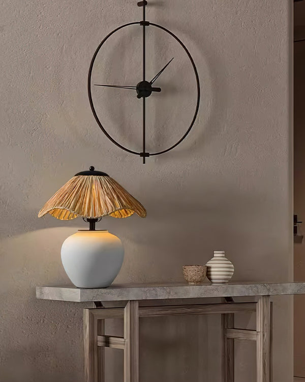 Woven Ceramic Table Lamp