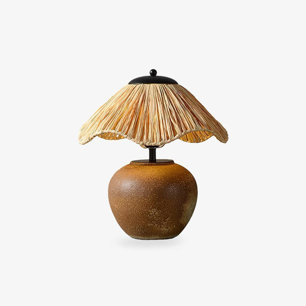Woven Ceramic Table Lamp