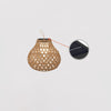 Woven Sphere Solar Lantern Outdoor Lamp