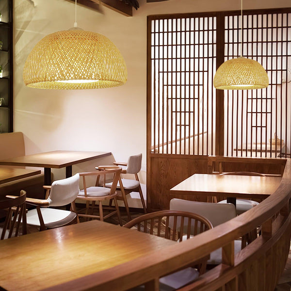 Zenith Bamboo Pendant Light