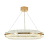 Modern Luxury Dozens Of Crystal Chandelier Gold Led Lighting