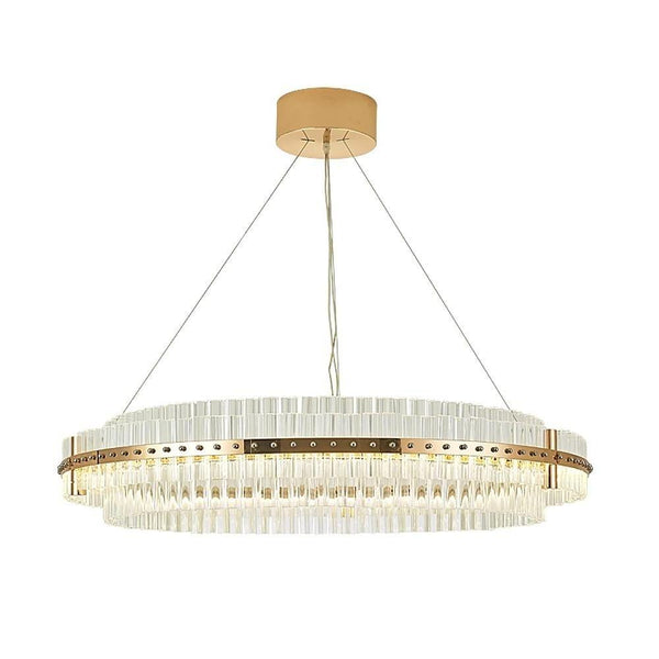 Modern Luxury Dozens Of Crystal Chandelier Gold Led Lighting