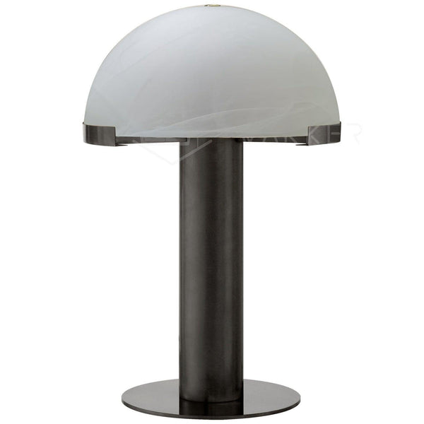 alabaster table lamp bronze gold bedside nightstand living room
