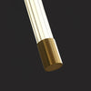black copper linear led rechargeable wall sconce
