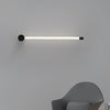 black copper linear led rechargeable wall sconce