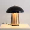 black gold mushroom table lamp iron bedside living room