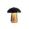 black gold mushroom table lamp iron bedside living room