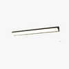 black iron acrylic linear led wall light 2
