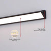 black iron acrylic linear led wall light 2