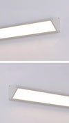 black iron acrylic linear led wall light 2