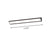 black iron acrylic linear led wall light 2