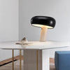 black marble iron hemisphere table lamp