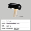 black marble iron hemisphere table lamp